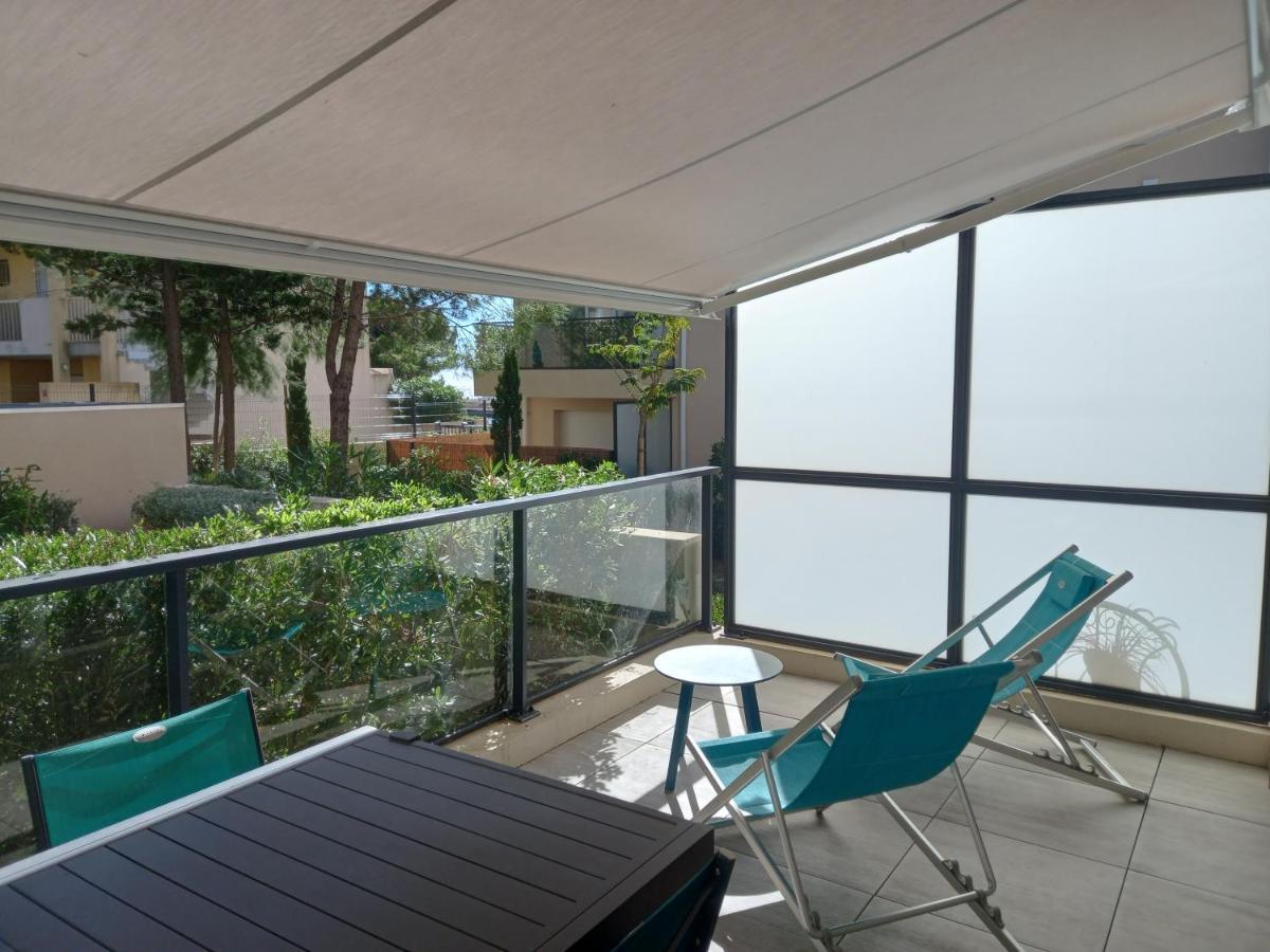 Bel Appartement Avec Terrasse - Plage De Carro A Pied Martigues Exterior photo